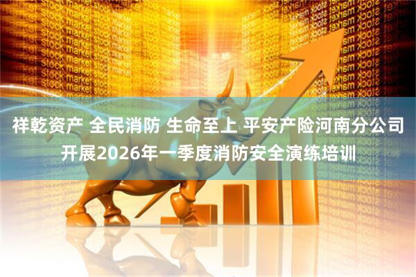 祥乾资产 全民消防 生命至上 平安产险河南分公司开展2026年一季度消防安全演练培训