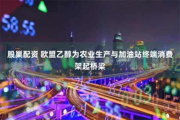股巢配资 欧盟乙醇为农业生产与加油站终端消费架起桥梁